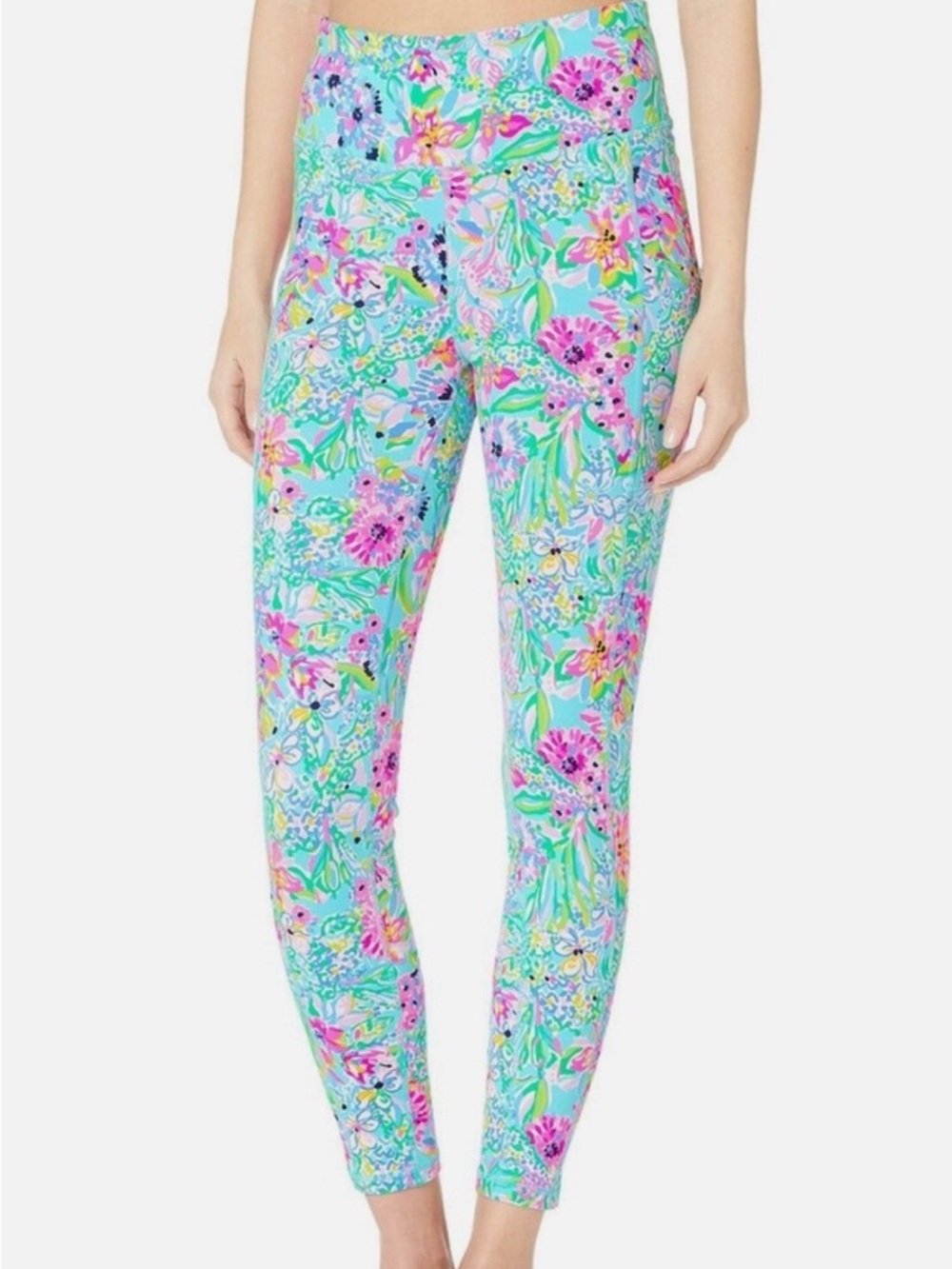 Lilly Pulitzer Luxletic Weekender Alligator Isle Leggings